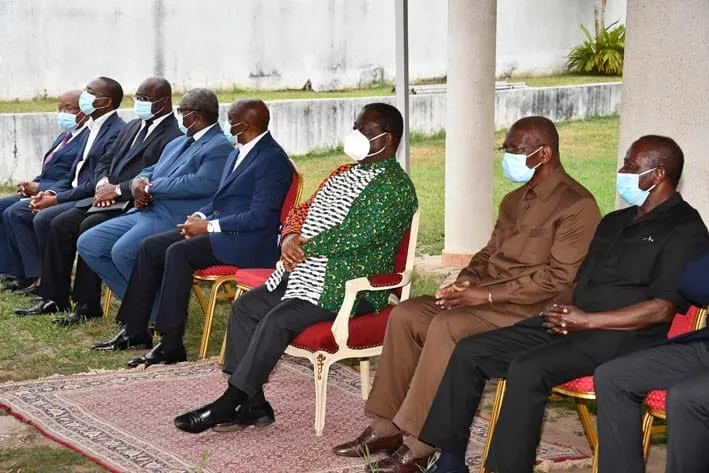 Bédié et ses alliés de l’opposition clôturent la célébration des 75 ans du PDCI ce 18 octobre 2021