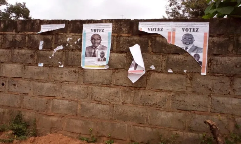 Législatives 2021 à Bocanda: des affiches des candidats déchirées