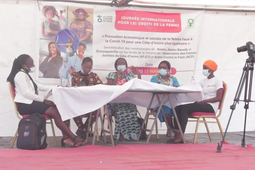 JIF 2021 à Cocody: l’AFJCI organise trois jours de sensibilisation sur les droits des femmes
