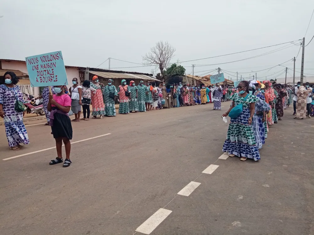 JIF 2021 à Bouaflé: les femmes exhortées à s’engager dans la lutte contre la COVID-19