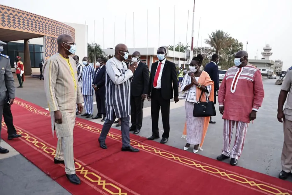 Obsèques Hamed Bakayoko : le président du Faso à Abidjan