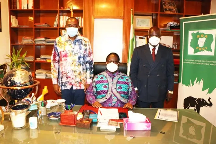Gnamien Konan rejoint le groupe parlementaire PDCI
