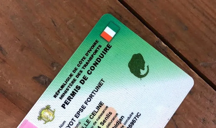 Permis de conduire ivoirien