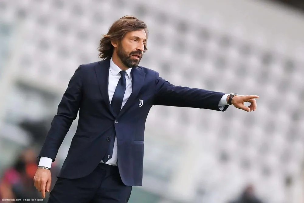 Juventus : Andrea Pirlo démis de ses fonctions d’entraîneur