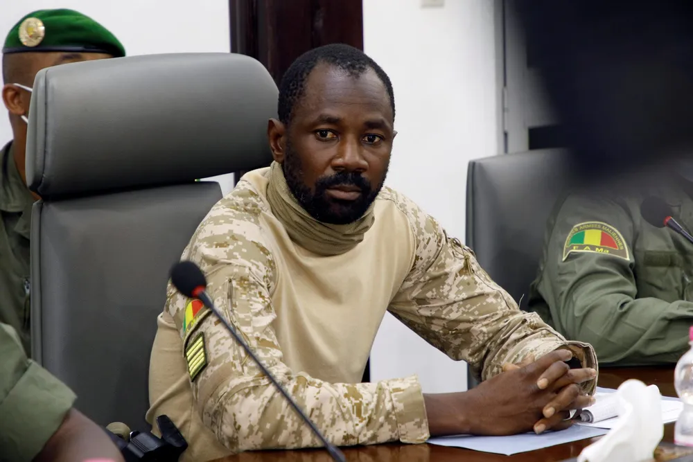 Le colonel Assimi Goïta