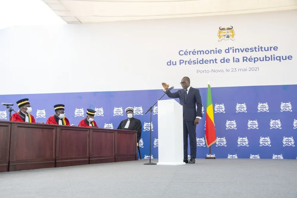 Patrice Talon investi président du Bénin