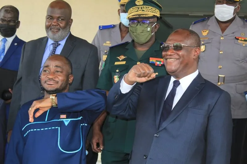 Attaque base militaire N’Dotré : le ministre libérien des Affaires étrangères  chez Téné Birahima