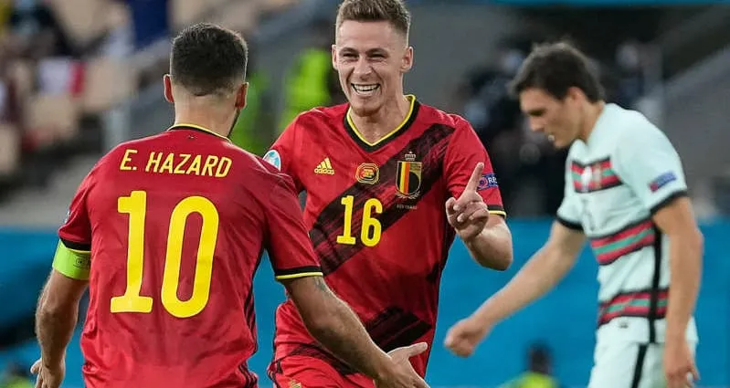 Euro 2021: La Belgique défait le Portugal et se qualifie en quart de finale