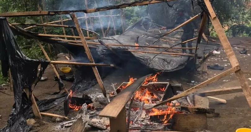 Trafic de drogue : des fumoirs détruits à Bangolo