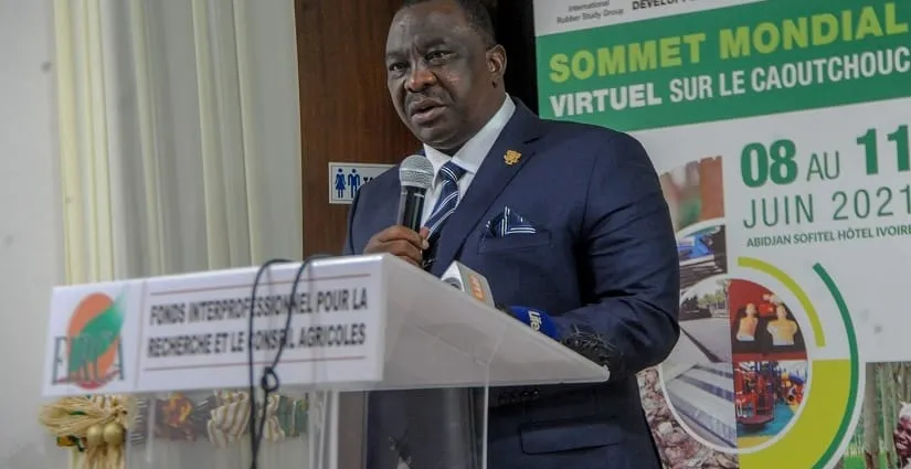 Le ministre de l'Agriculture, Kobenan Kouassi Adjoumani