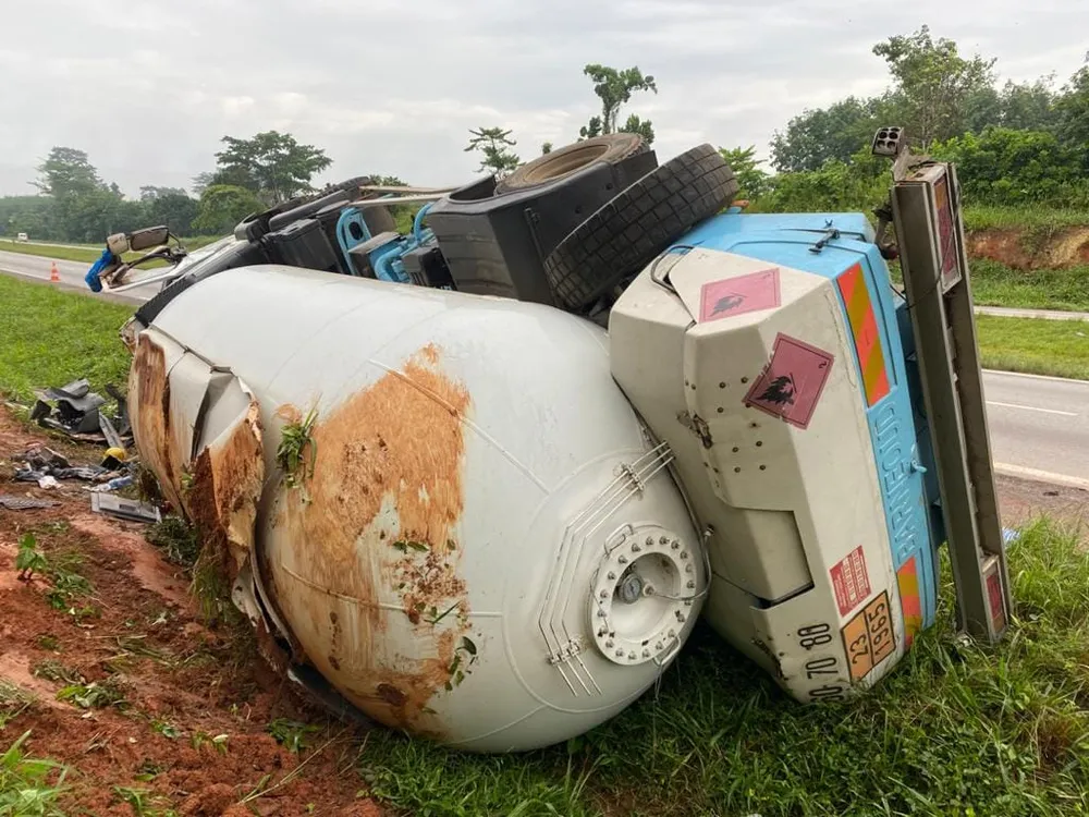 Accident de la circulation à N’Zianouan ce 24 juin 2021