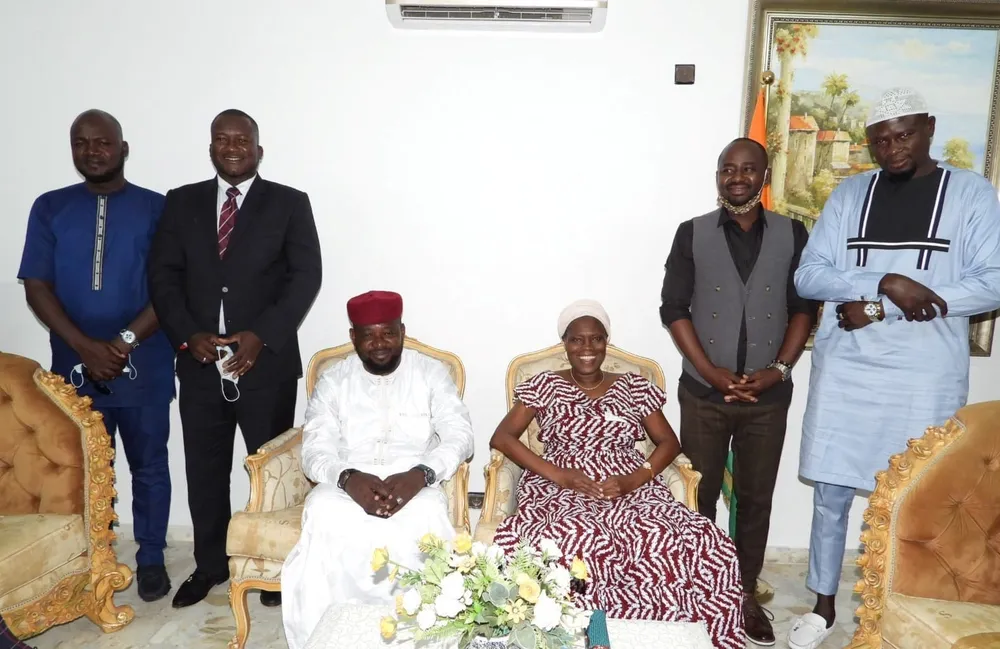 Le neveu de l’ex-Président du Niger Mahamadou Issoufou chez Simone Gbagbo