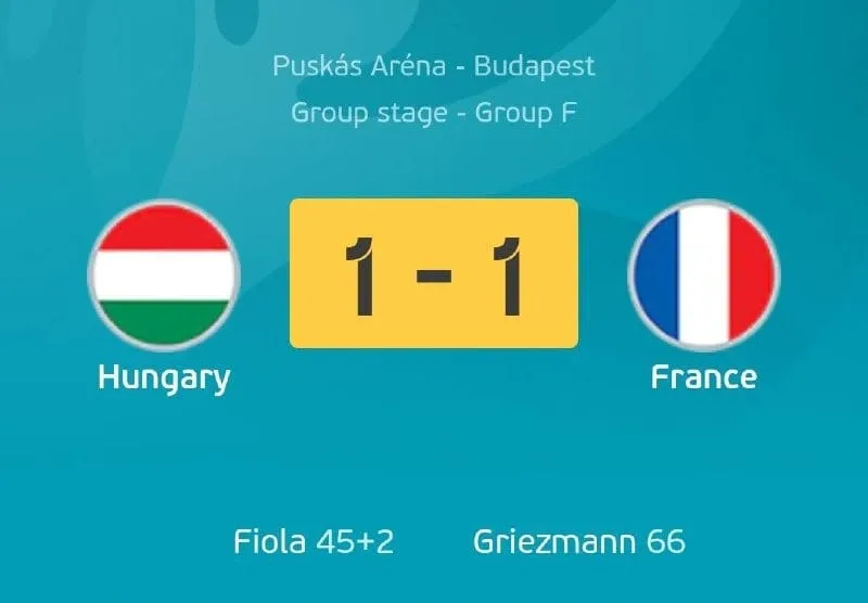 Euro 2021 : La France redescendue sur terre face à la Hongrie