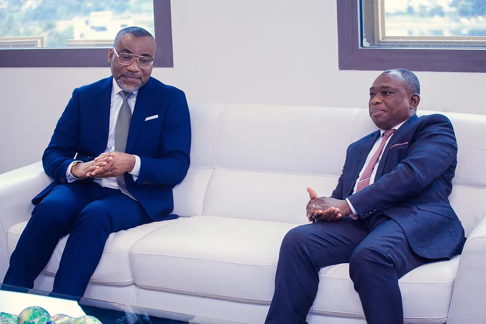 De retour d’exil, le Dr Boga Sako chez KKB : des images