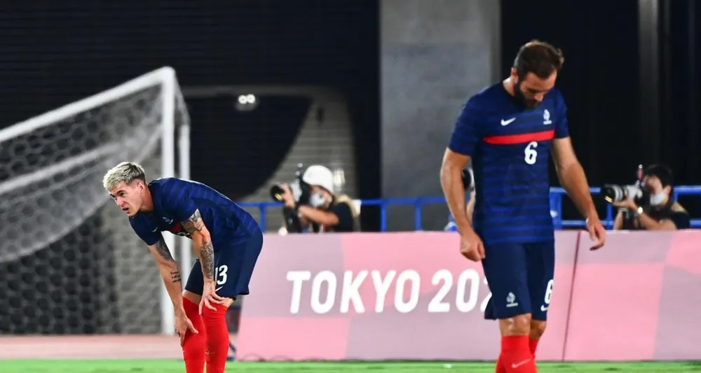 JO 2020, foot: la France éliminée dès le premier tour