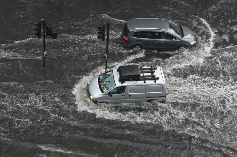 Inondations Londres 2021