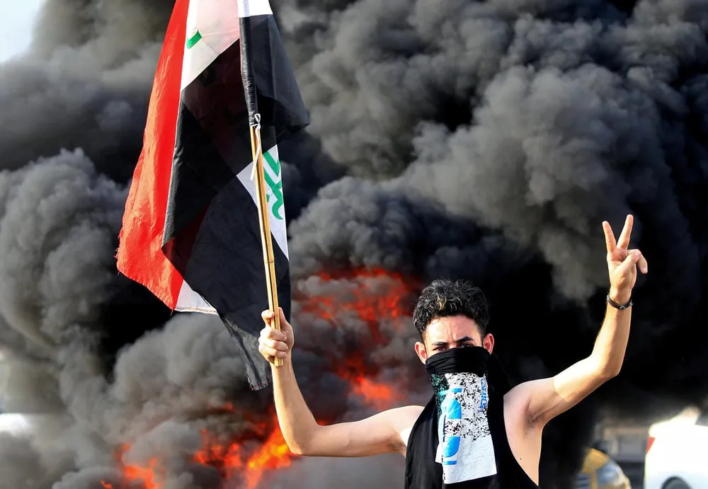 Manifestation en Irak : un mort et neuf autres blessés