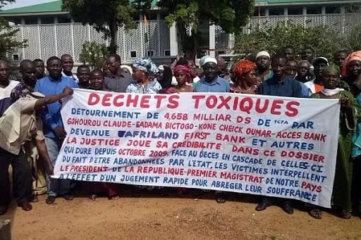 Côte d’Ivoire : les victimes des déchets toxiques menacent