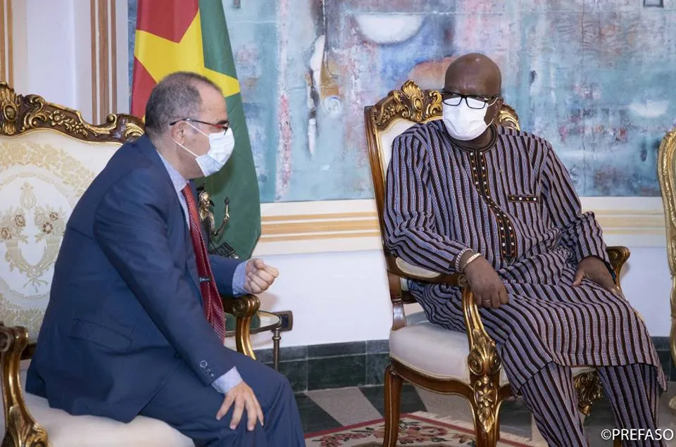 Burkina : l’Ambassadeur de Tunisie fait ses adieux à Roch Kaboré