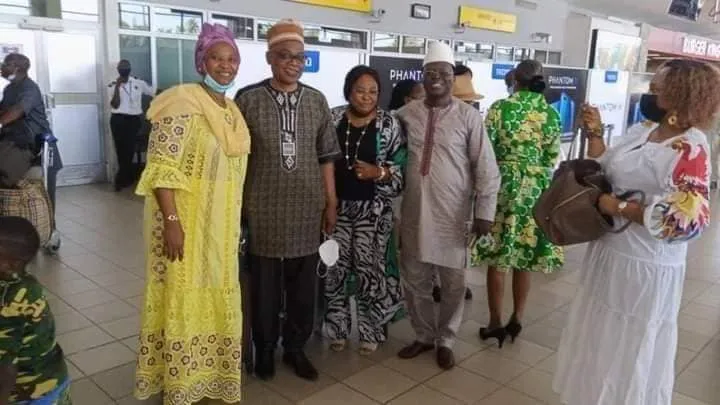Issa Malick Coulibaly, ancien directeur de campagne de Gbagbo est rentré d’exil ce 10 septembre 2021 : images