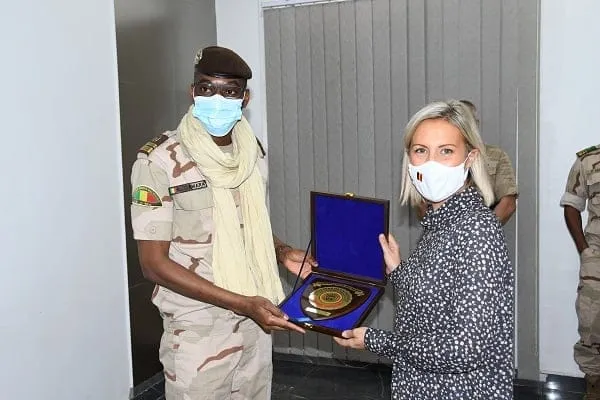Coopération militaire : le ministre Belge de la Défense au Mali