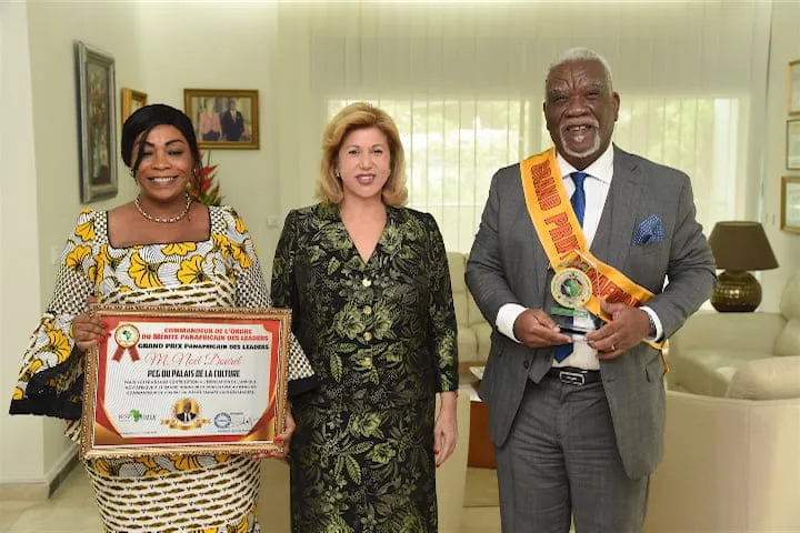 Noël Dourey chez Dominique Ouattara