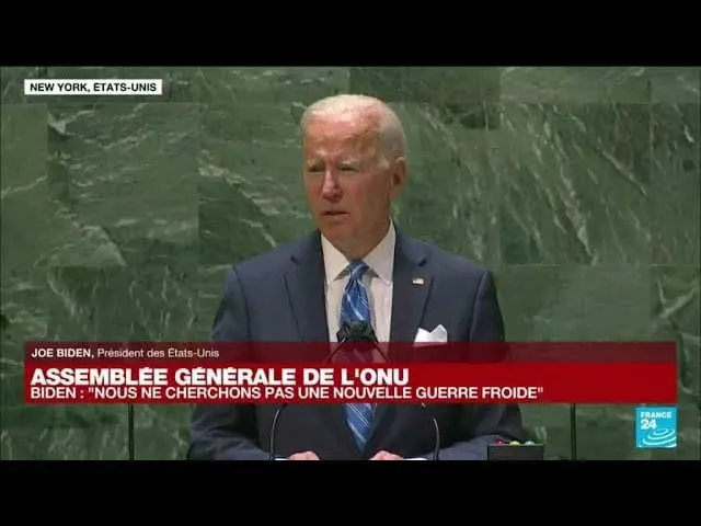 Joe Biden à l’ONU : les États-Unis « ne cherchent pas une nouvelle Guerre froide »
