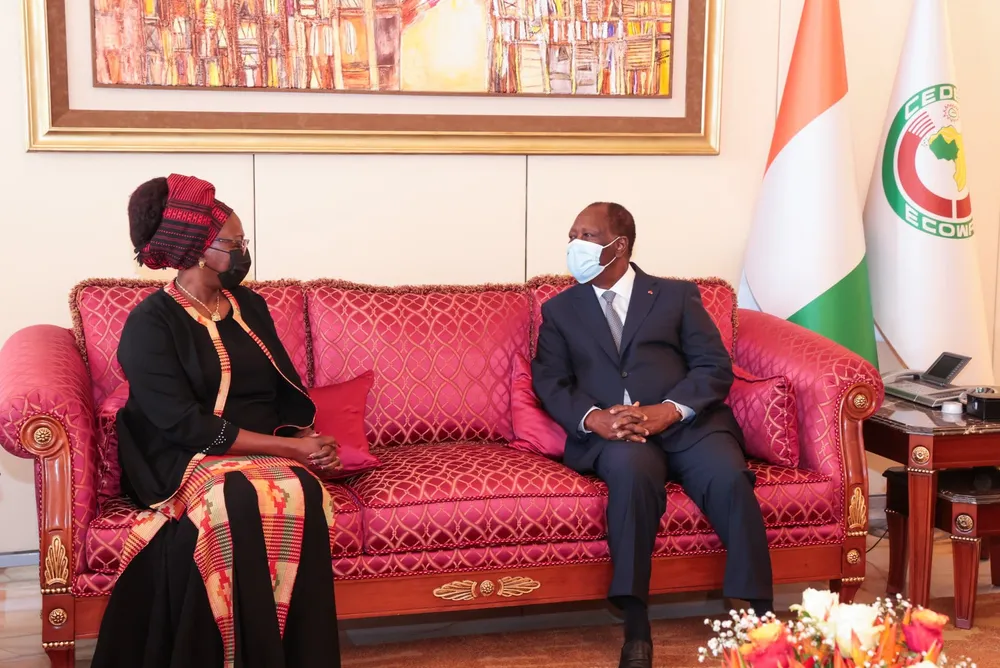 Mariam Dao Gabala sollicite au près de Ouattara une subvention pour l’encadrement de l’équipe nationale
