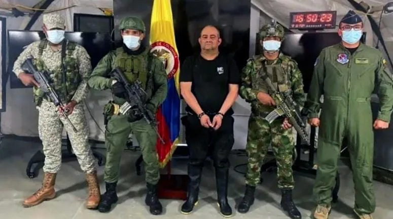 Arrestation d’Otoniel, plus grand narcotrafiquant de Colombie