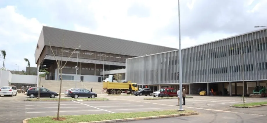 Inauguration du nouveau temple du taekwondo par Alassane Ouattara