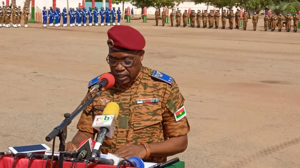 Burkina : le général Gilbert Ouedraogo, le nouveau chef d’état major du Faso prend en fonction