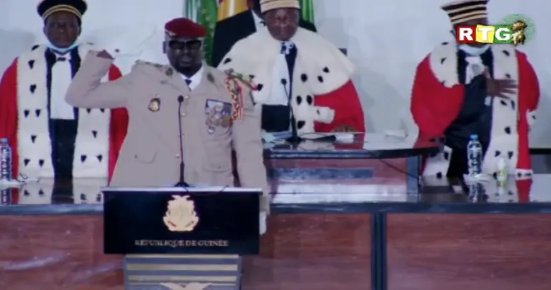 Guinée: le colonel Mamady a prêté serment comme président de transition ce 1er octobre