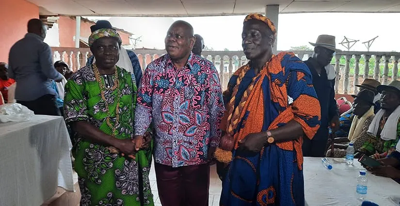 Nabo Clément se réconcilie avec les chefs traditionnels de San-Pedro
