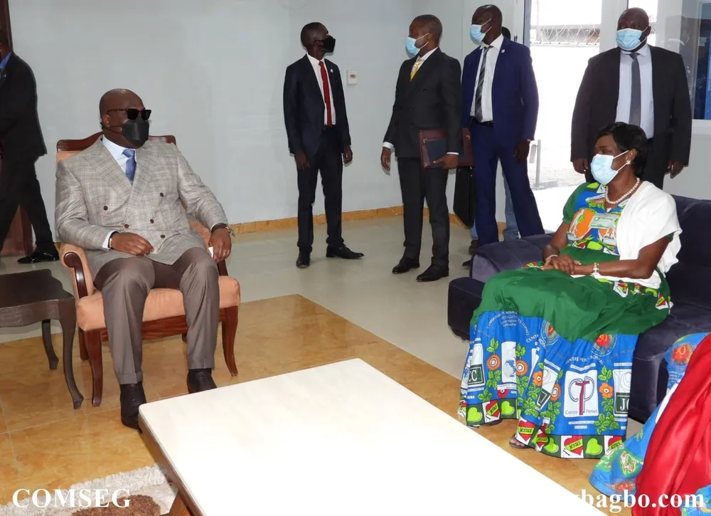 Simone Gbagbo reçue en superstar en RDC par le président  Félix Tshisekedi
