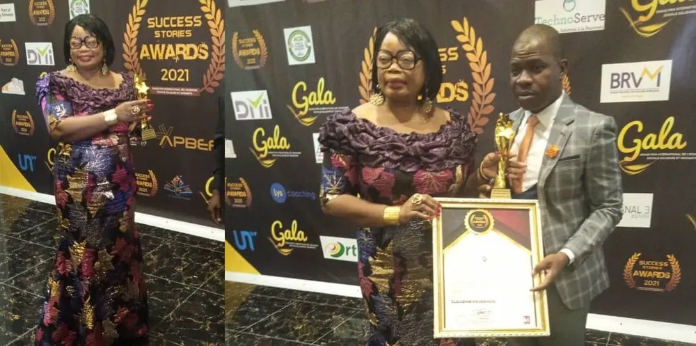 Claudine Prudencio distinguée « Femme Légende » de « Success Stories Awards »