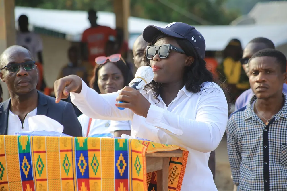Aké M’Bo Esther aux militants du PPA-CI : « je suis passionnée par la politique et je me donne les moyens de réussir »