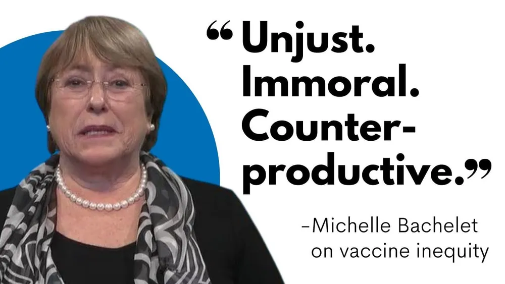 Covid: Michelle Bachelet met en garde, « en aucun cas, les gens doivent être vaccinés de force »