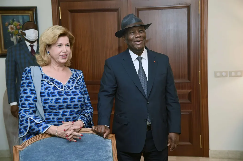 Dominique Ouattara souhaite une bonne fête des pères à Alassane: « merci mon chéri pour tout »