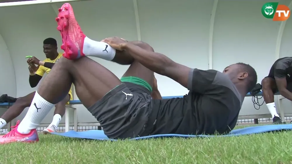 CAN 2021 : les Eléphants ont effectué leur première séance d’entraînement à Douala, vidéo