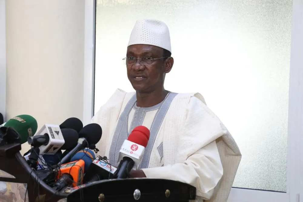 Le Premier ministre malien, Choguel Kokalla Maiga