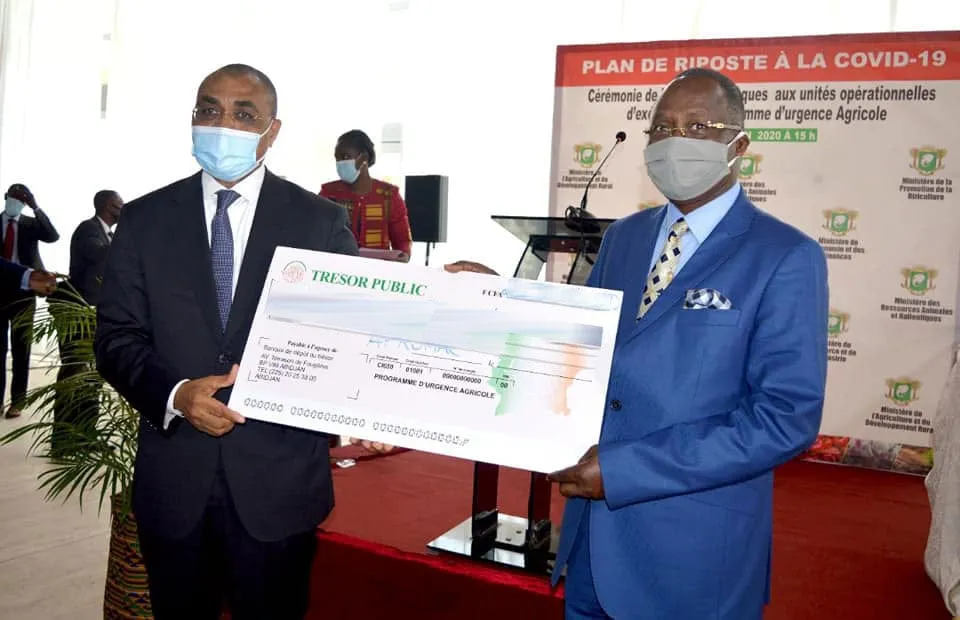 Côte d’Ivoire, Covid-19 : 41,741 milliards de FCFA distribués par l’État en 2021 aux entreprises et travailleurs licenciés