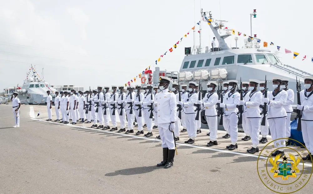 Le Ghana se dote de 4 navires de guerre
