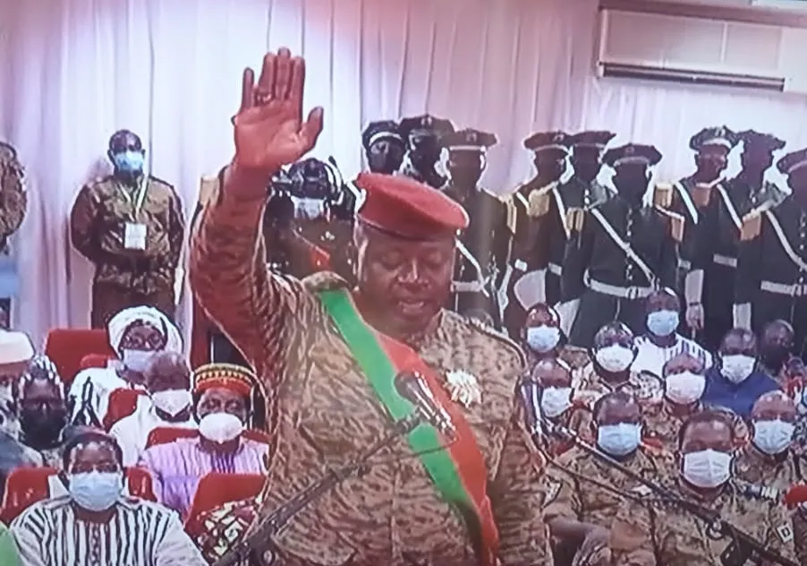 Le lieutenant-colonel Sandaogo Damiba : voici son discours lors de sa prestation de serment ce 16 février 2022