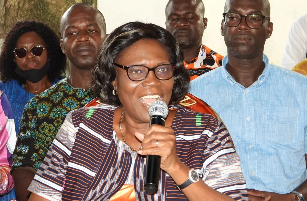 Simone Gbagbo, présidente du MGC