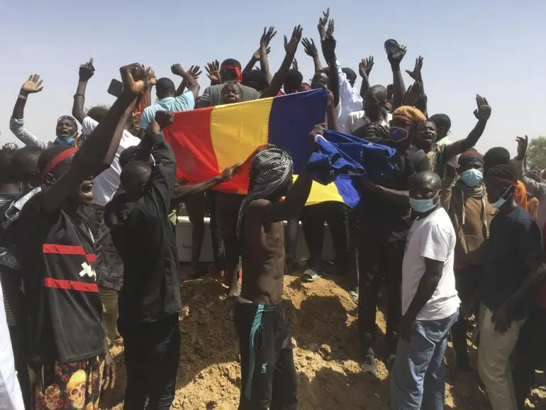 Tchad : manifestation contre Mahamat Idriss et Macron