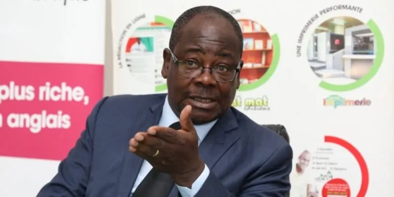 Venance Konan, journaliste ivoirien et ancien DG de Fraternité Matin