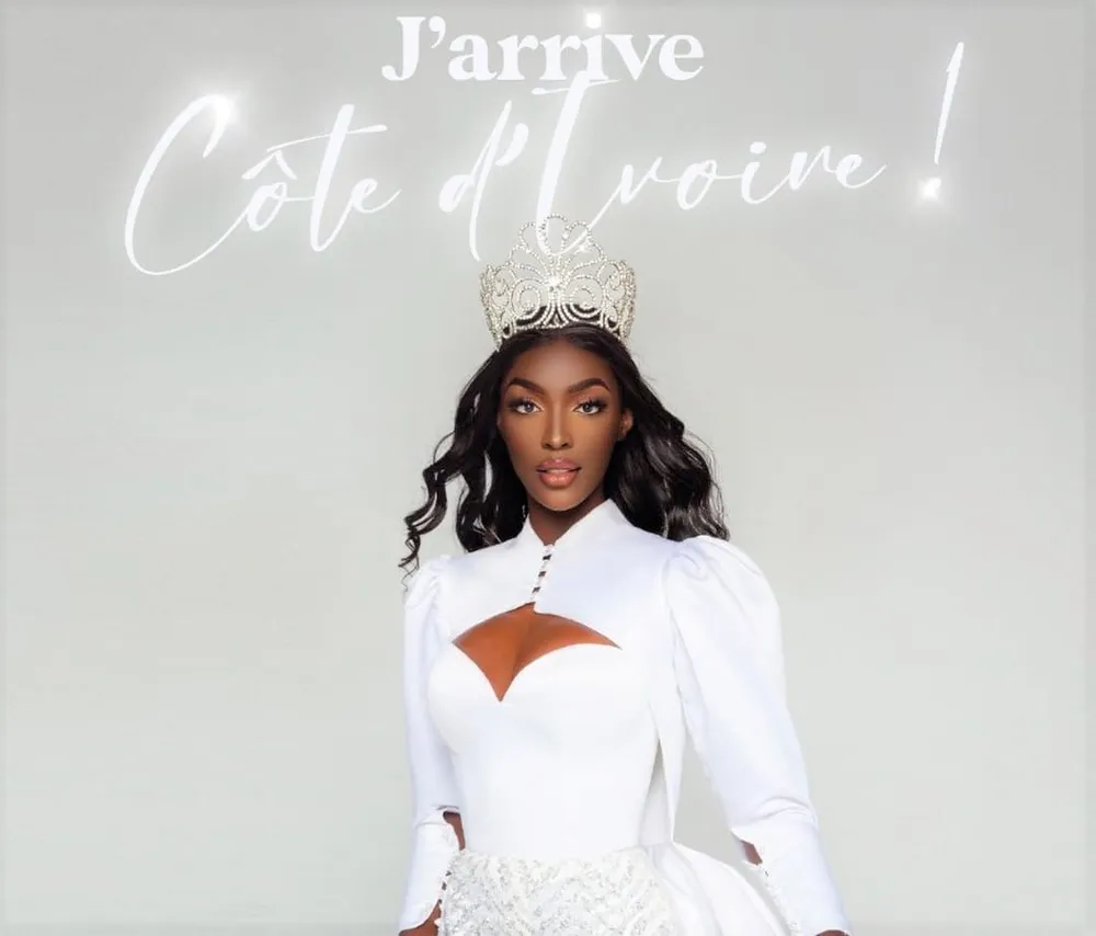 Couronnée Miss Monde Afrique, Olivia Yacé arrive à Abidjan ce mercredi 23 mars