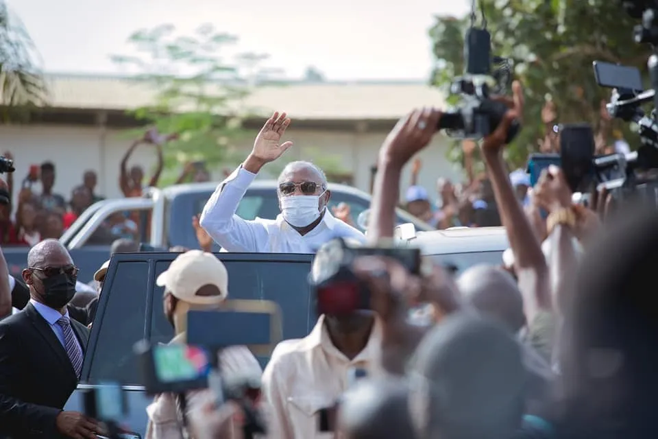 Laurent Gbagbo dans le Cavally et le Guemon du 7 au 10 avril 2022