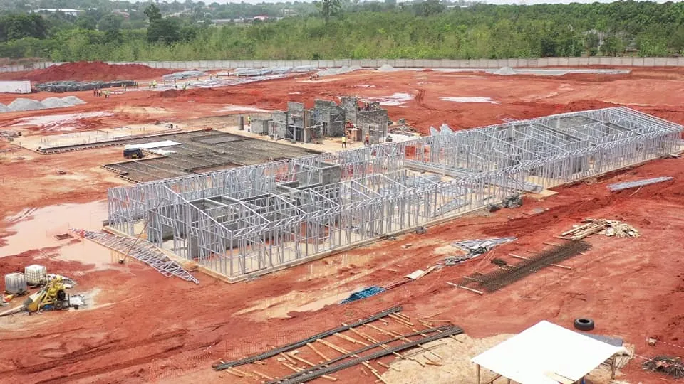 Construction CHR Bouaké: 16% des travaux déjà effectués