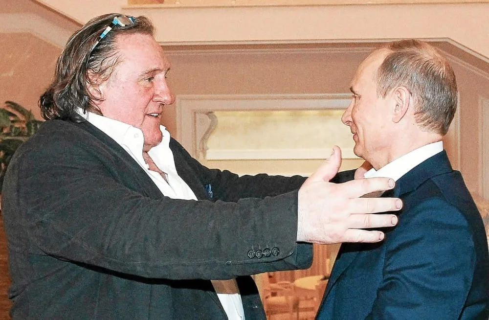 Gérard Depardieu dénonce les « folles dérives » de Poutine